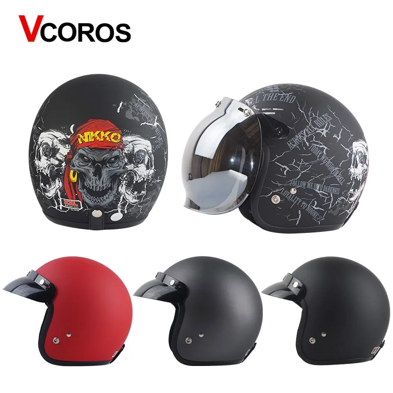 Винтажный мотоциклетный шлем vespa со съемной внутренней подкладкой 3/4
