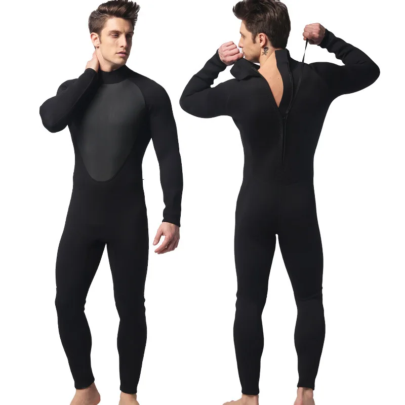 

3mm Neoprene Scuba Dive Wetsuit For Men Diving Wet Suit Surf Surfing Snorkeling Equipment Full Suits Spear Fishing combinaison
