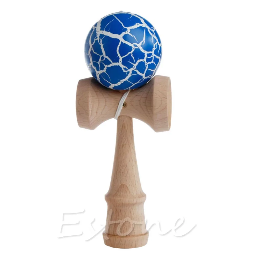 

Safety Crack Pattern Toy Bamboo Kendama Best Wooden Educational Toys Kids Toy