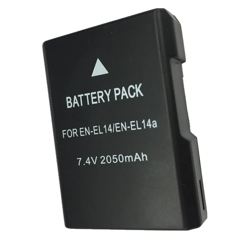EN EL14 EL14a литиевые батареи ENEL14 Батарея цифровой камеры для Nikon P7800 P7700 P7100 D3400 D5500 D5300