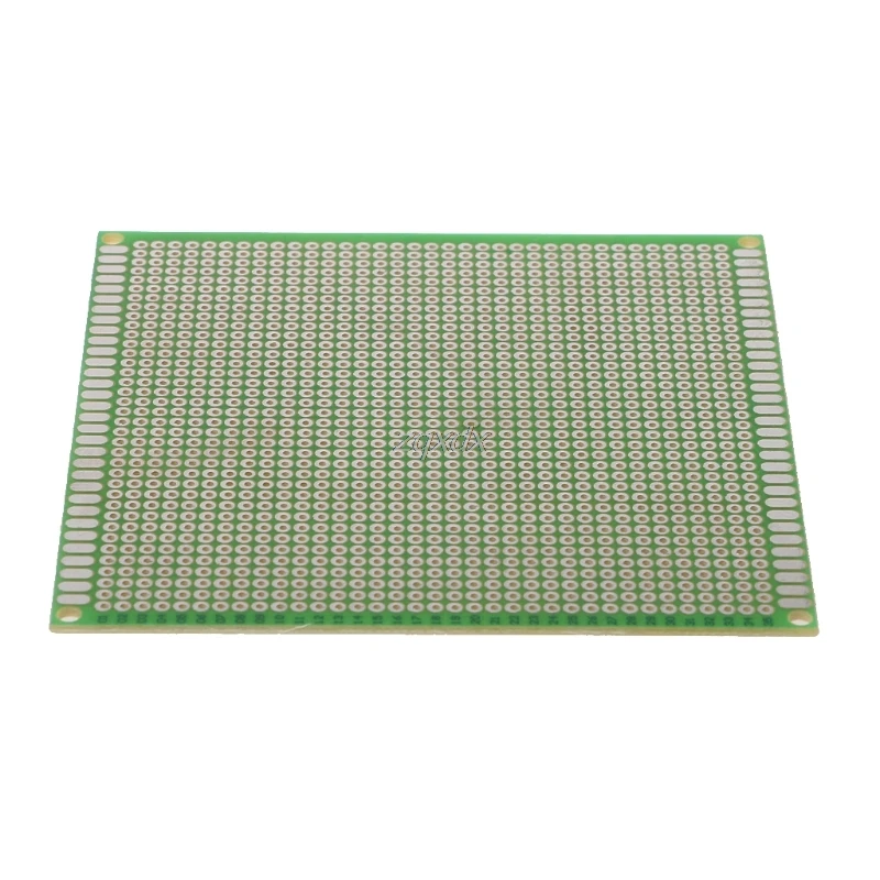 10x10 см Односторонний Прототип PCB Луженая DIY универсальная FR4 печатная плата