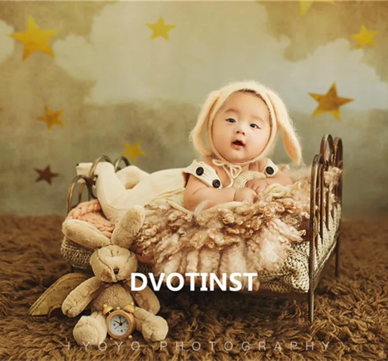 Dvotinst реквизит для фотосъемки новорожденных детей Железный Европейский