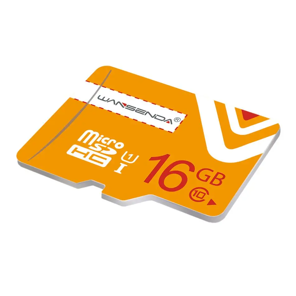 Карта памяти Micro SD по заводской цене 4 Гб класс 6 64 ГБ 32 16 8 10 WSD Orange tf карта + адаптер с
