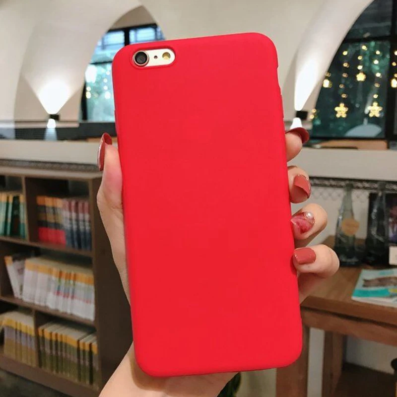 Мягкий матовый Силиконовый чехол для Iphone X 6 7 6S 8 Plus XS MAX XR|Бамперы| |