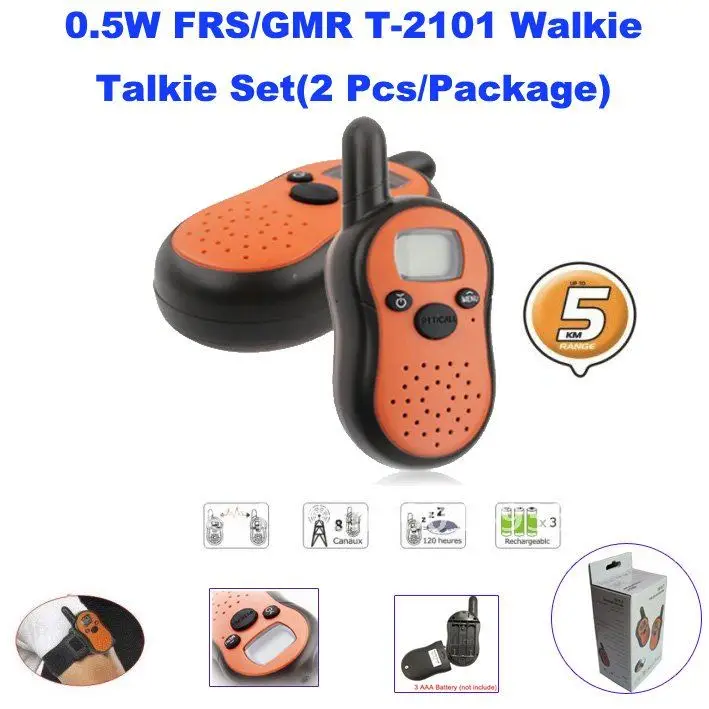 Бесплатная доставка Мини рация для детей 0 5 Вт FRS/GMRS пара с ЖК дисплеем мини радио