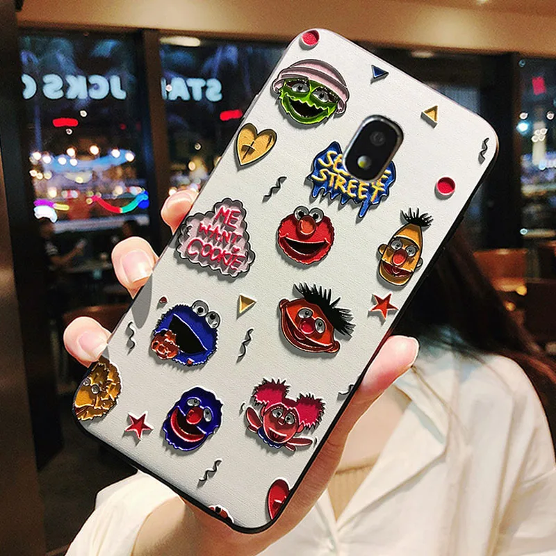 YonLinTan 3D Phone coque cover case For Samsung galaxy j5 2015 2016 2017 j530 on Cartoon Silicone Silicon |