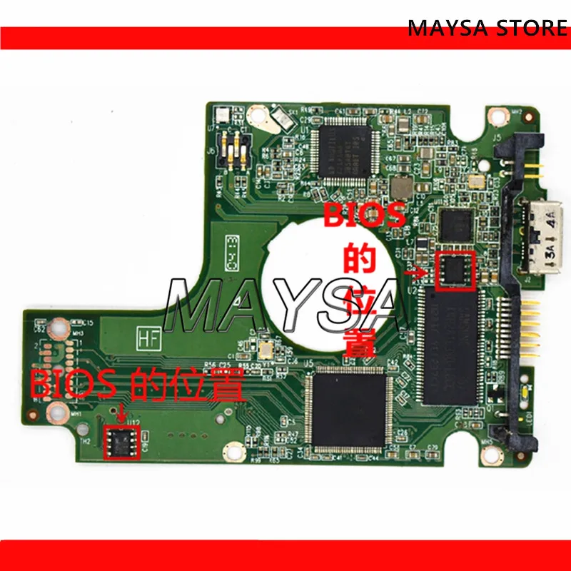 WD5000BMVW WD10JMVW HDD PCB/логическая плата/2060 771801 002 REV A 2060 P1 / 002|Компьютерные кабели и