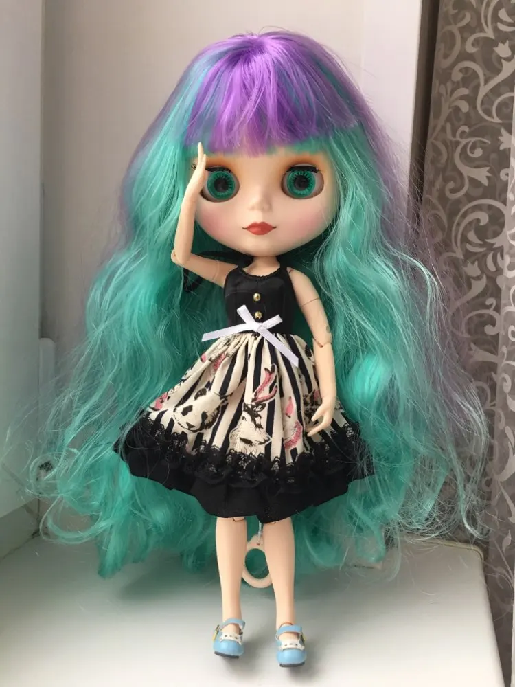 Новинка 1/6, модное платье для куклы blyth, Одежда для куклы blyth, юбка, подходит для куклы blyth 1/6, нормальное соединение azone, licca body, ледяная кукла