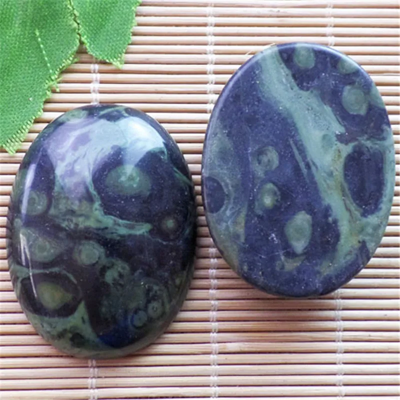 (2 шт./лот) оптовая продажа натуральный кабошон Kambaba Jaspers овальный 40x30x8 мм