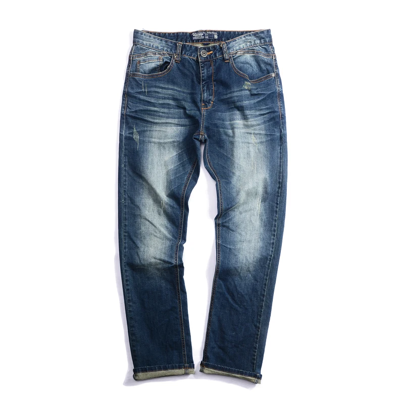 Горячая Распродажа дизайнерские мужские джинсы из хлопка мужская одежда