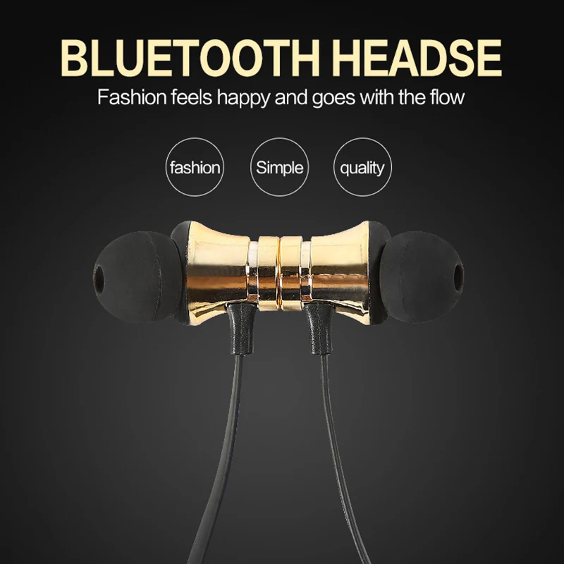 Baolyda Bluetooth наушники Спорт беспроводной с Handsfree микрофоном для huawei Xiaomi