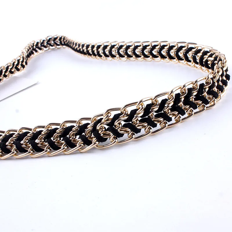 casual fashion waist rope tassel metal chain belts for women dresses female ladies luxury ceinture femme gold silver plated|Женские
