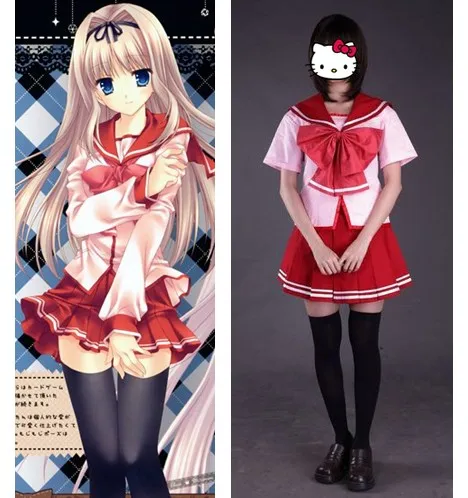 

To Heart2 Women's School Uniform Cosplay Costume -- Freeshipping