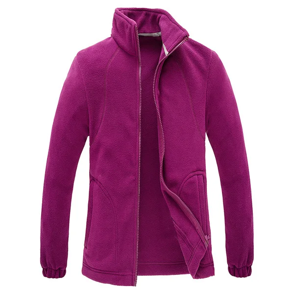 Women Purple Refire gear для мужчин и женщин Зимние флисовые спортивные куртки теплая ветровка для походов треккинга катания на лыжах рыбалка охота пальто - Цвет: Women Purple