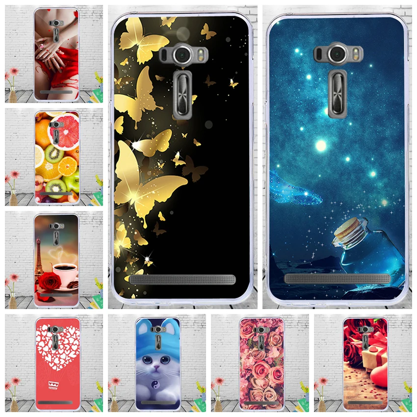 Чехол для Asus ZenFone 2 Laser ZE500KL ZE500KG мягкий силиконовый чехол ASUS Zenfone 5 0 "Z00ED Z00RD |