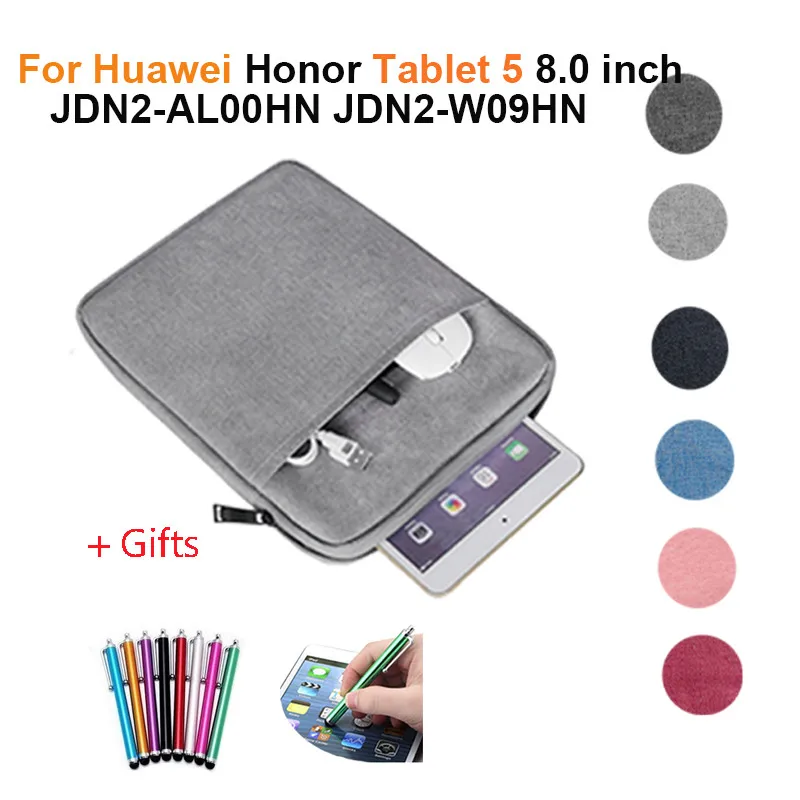 Бесплатный подарок + Чехол-сумка для Huawei Honor Tablet 5 8 0 дюймов JDN2-AL00HN JDN2-W09HN Защитная