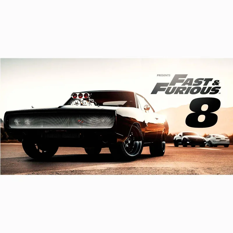 Fast and Furious Print Microfiber Beach Towel Drying Sport Gym Bath Towels Custom Yoga Mat Kids Throw Blanket 70 X 140CM | Дом и сад