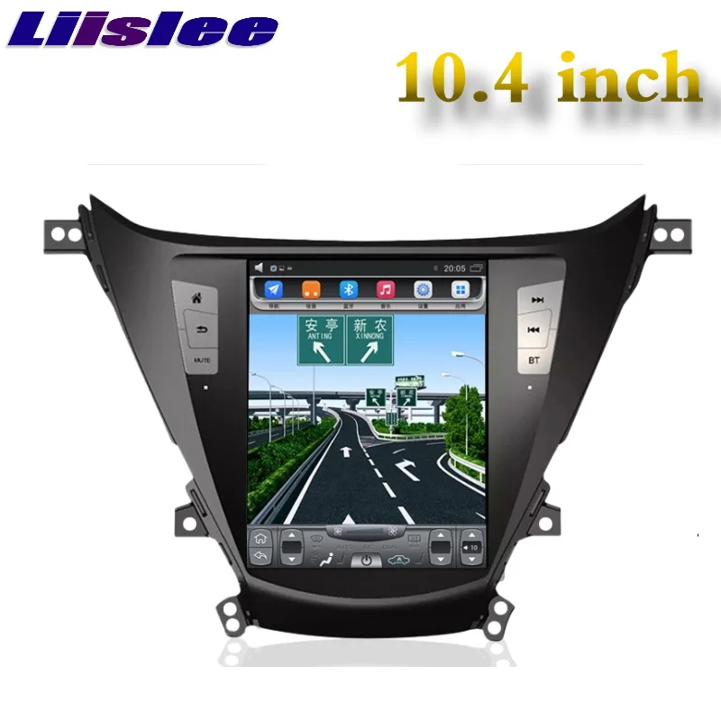 Hyundai-Elantra Для hyundai i35 Elantra Avante MD UD 2011~ NAVI LiisLee автомобильный мультимедийный плеер gps карты wifi Аудио CarPlay Радио Навигация - Цвет: Hyundai-Elantra