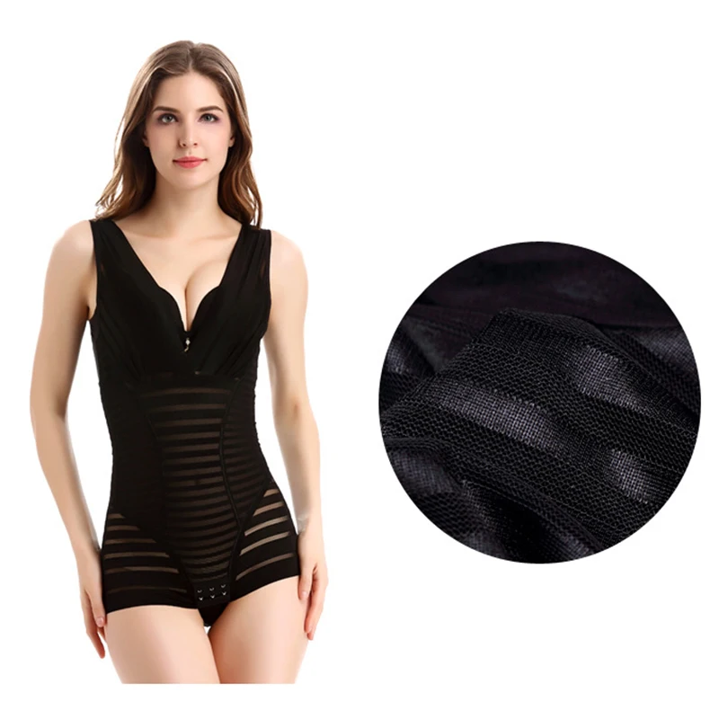 

Women Shapewear Bodysuit Stripe Corset Maternity Waist Trainer Body Slimming Shaper Pregnant Full Body Shaper Cincher Girdle