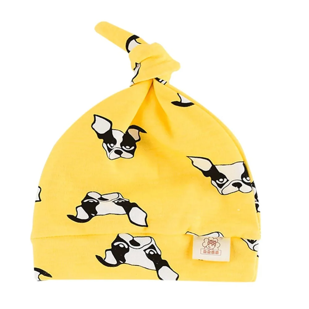 Pretty Newborn Baby Knot Beanies Toddler Girls&ampBoys Cotton Animal Sleep Caps Available in 8 Colors Accossories | Детская одежда и