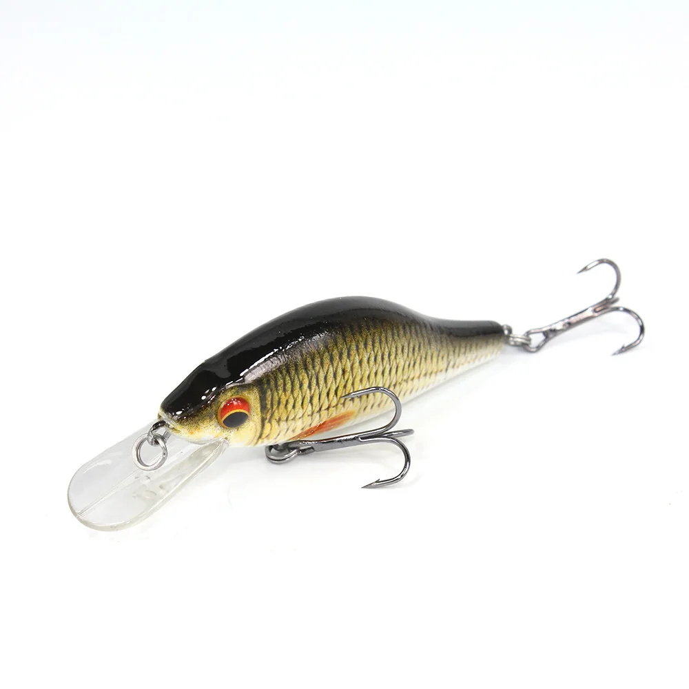 Новые рыболовные приманки, реалистичные воблеры, 5 см, 7 см, блесна, приманки, Искусственная Твердая плавающая приманка, тонущие воблеры для щуки, окуня, форели