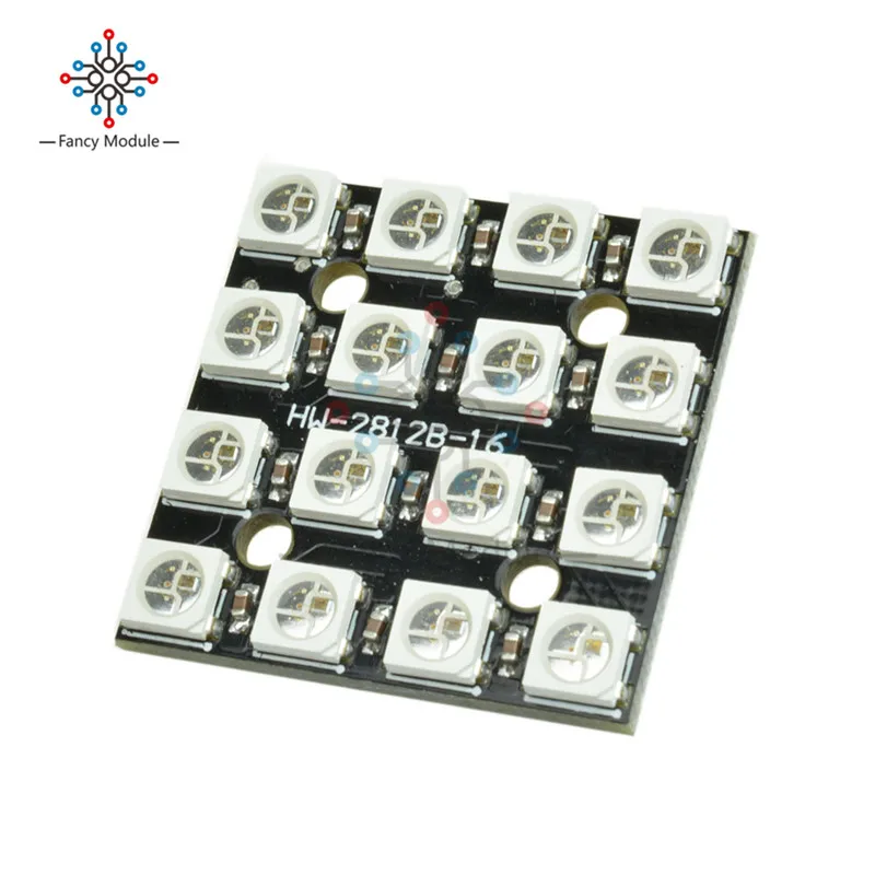 16 бит LED RGB лампы WS2812B 5050 со встроенными драйверами для Arduino | Инструменты