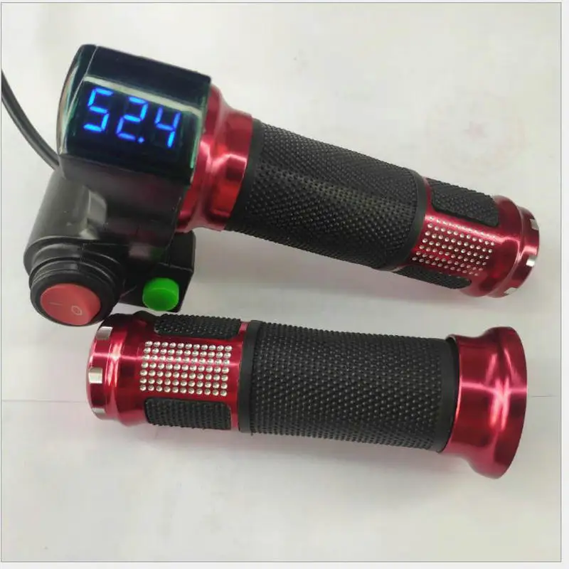12-120v Напряжение метр + дроссельная заслонка 2 переключатели для электрический