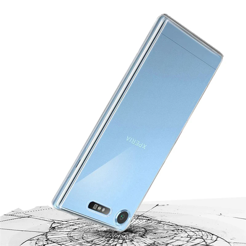 Компактный мини-чехол TOLIFEEL для Sony Xperia XZ1 XZ2 Роскошный Тонкий силиконовый чехол из
