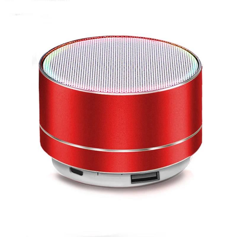 Портативный беспроводной A10 Bluetooth динамик Мини громкоговоритель TF USB Сабвуфер