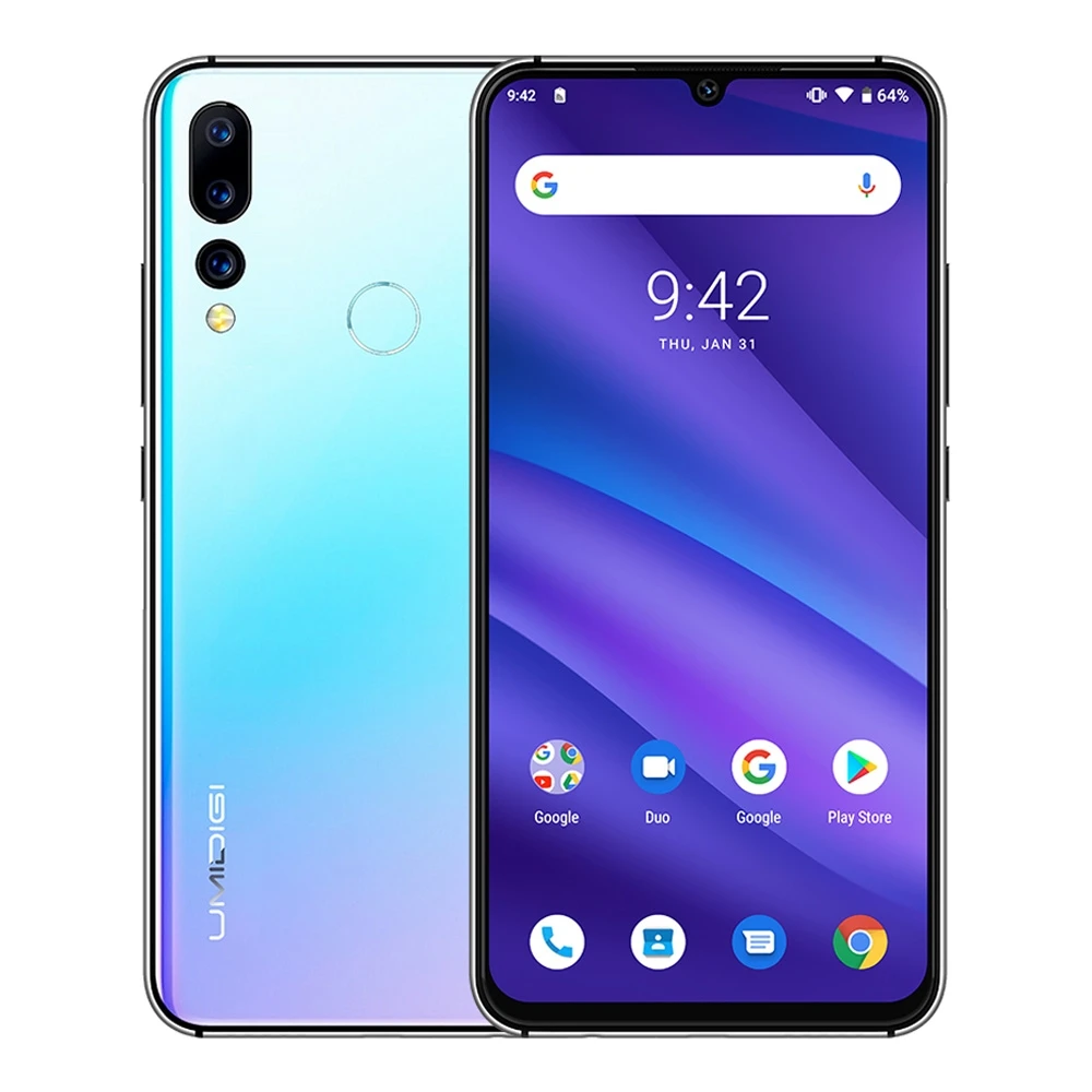 UMIDIGI A5 PRO смартфон с восьмиядерным процессором Android 9 0 6 3 дюйма FHD + 16 Мп 4150 мАч ОЗУ 4