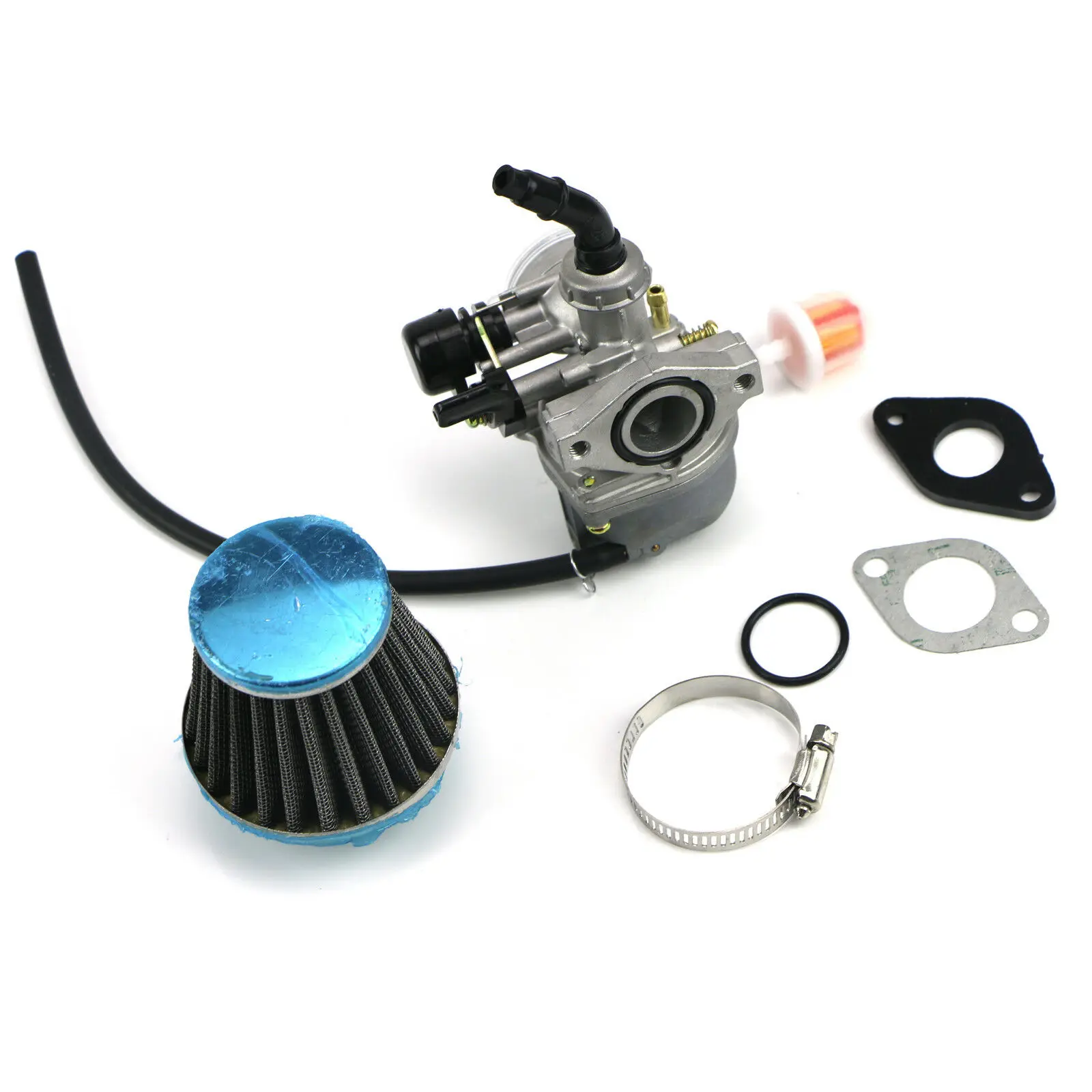 Carb 50cc 70cc 90cc 110cc 125cc Мотоцикл ATV грязи велосипедный карбюратор W/воздушный