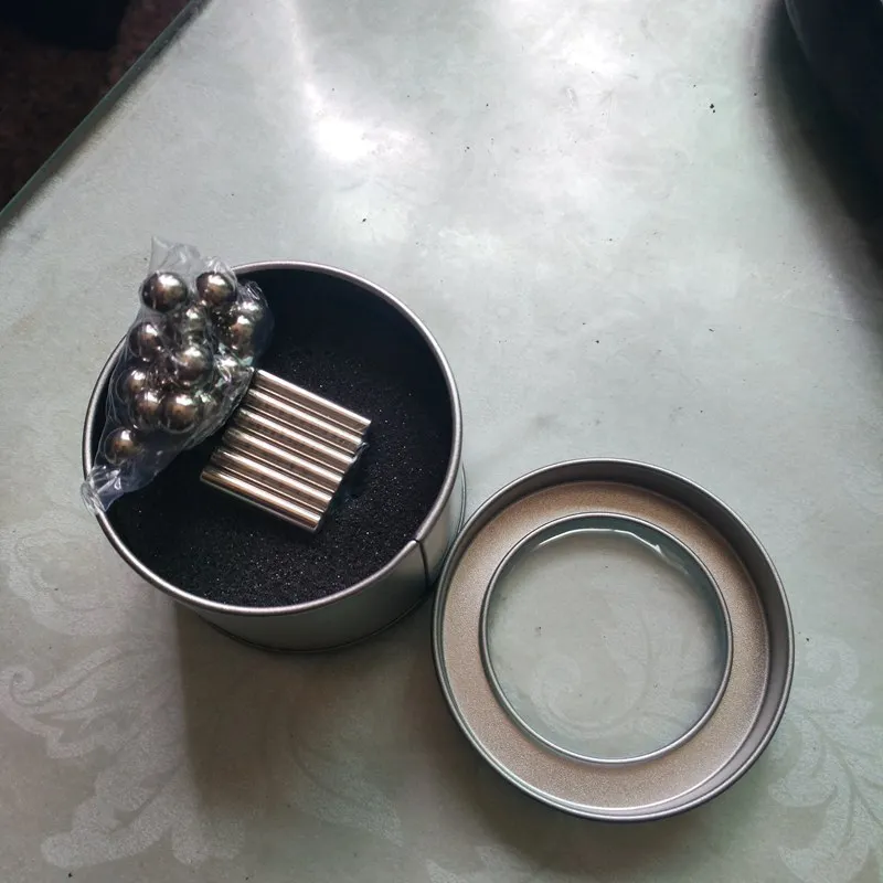 27 шт. Сталь шарики с 36 магнитных палочек Неодимовый головоломка магический нео