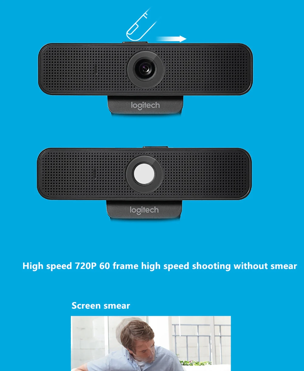 Оригинальная веб-камера logitech C925E HD, USB, веб-камера 1080 P, камера Full HD, веб-камера, Компьютерная камера, профессиональная красивая камера Anchor
