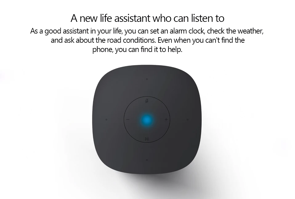 Xiaomi Xiaoai динамик универсальный пульт дистанционного управления версия AI Bluetooth Голосовое управление 2,4 ГГц музыкальный плеер динамик умный дом
