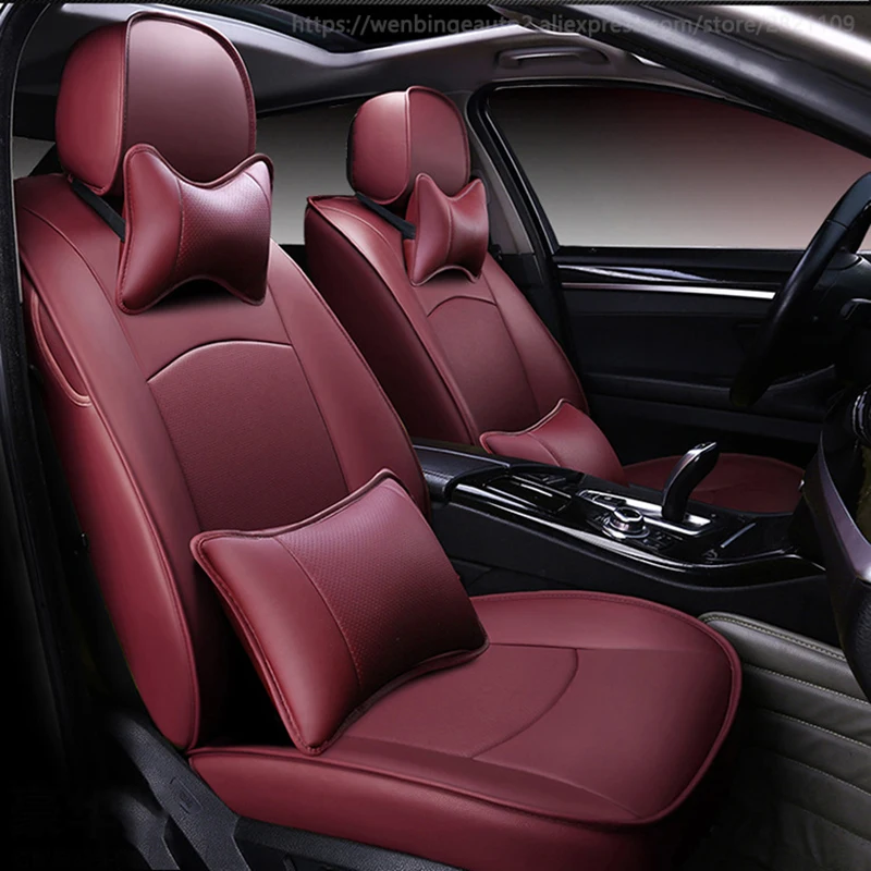 

Special Leather car seat covers For Subaru forester Outback Tribeca heritage xv impreza legacy automobiles cover accessories