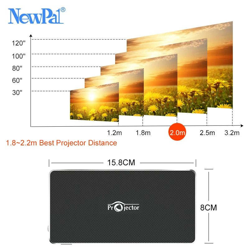 3D DLP проектор C800 Pro мини c WiFi Android 7 0 Full HD для домашнего кинотеатра с 4100 mAh Батарея