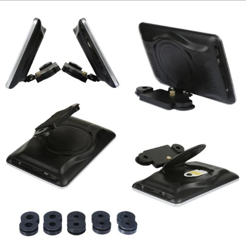 Автомобильный подголовник монитор аксессуары медиа Plug And Play цифровой экран
