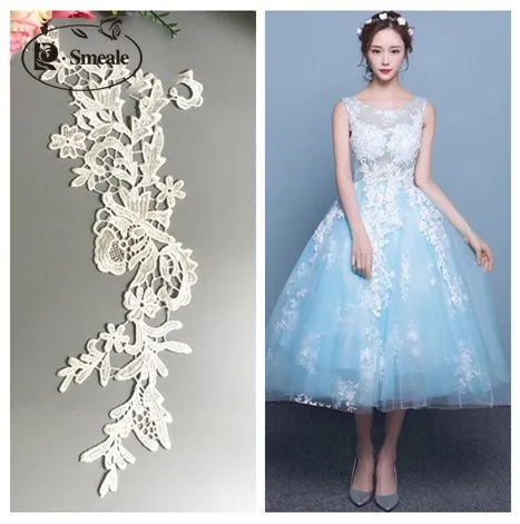 10 шт./лот новые водорастворимые изысканные кружева DIY свадебная обувь Bridaltiara