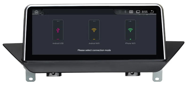 ID6 стиль 10 25 &quotчетырехъядерный Android 7 1 автомобильный DVD для BMW X1 E84 2010 2015 с Bluetooth 16 Гб