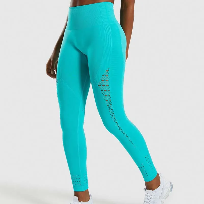 

Women Yoga Pants Flawless Knit Tights Leggings Sport Women Fitness High Waist Gym Leggings Girl Summer Sports Leggings Tights