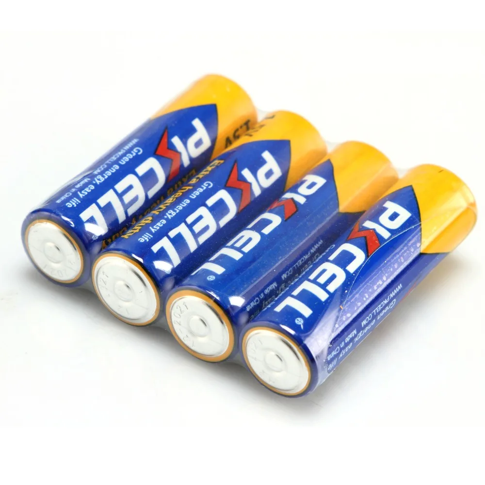 28 шт. Pkcell углеродно-цинковые батарейки AA без ртути R6P 1 5 V батарея одного