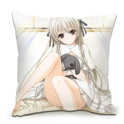 Аниме Re: Zero kara Hajimeru Isekai Seikatsu Rem 45x45 см квадратная подушка с наполнителем украшение