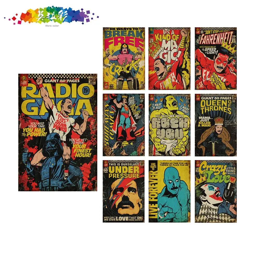 Цветные горячие звезды герой шикарные домашние бары винтажные металлические