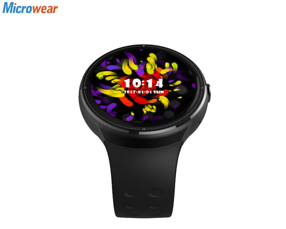 Спортивные пульсометр Smart Watch Поддержка Wi Fi GPS Bluetooth nano SIM карты 3G телефонный звонок