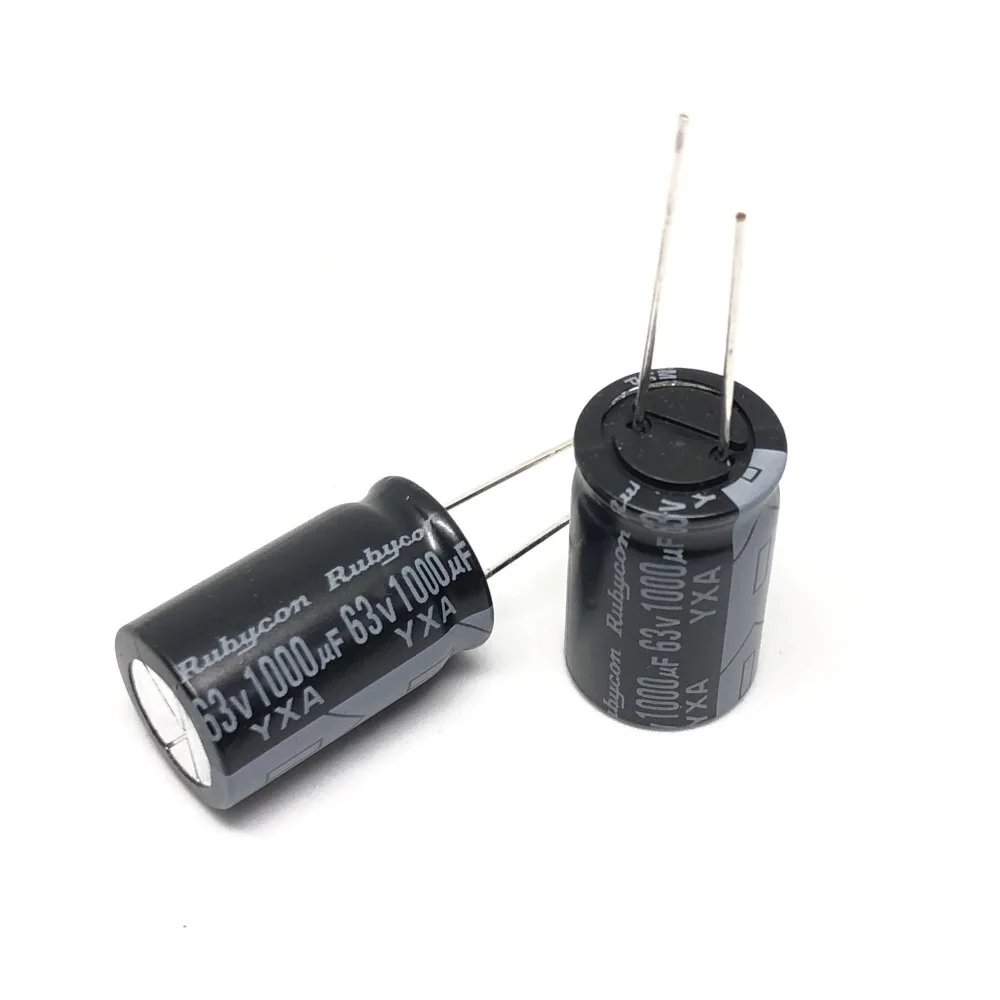 

2 шт. 2018 + 2019 + Новый и оригинальный Rubycon 63V1000UF 16X25MM 1000 мкФ 63V yxasseries Стандартный Сделано в Японии