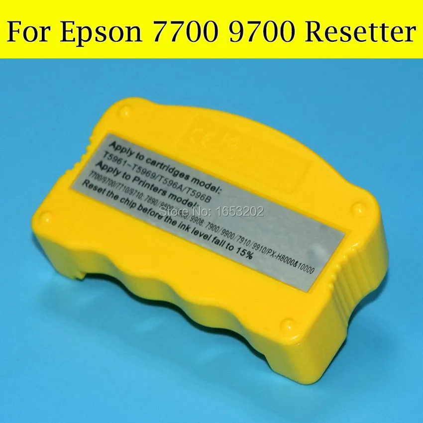 Бесплатная доставка! Сброс чипа картриджа для принтера Epson 7700 9700 1 шт. | Компьютеры