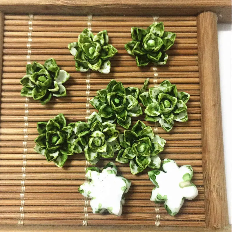 

50pcs Resin lotus flowers flatback Appliques For phone wedding crafts LH-2