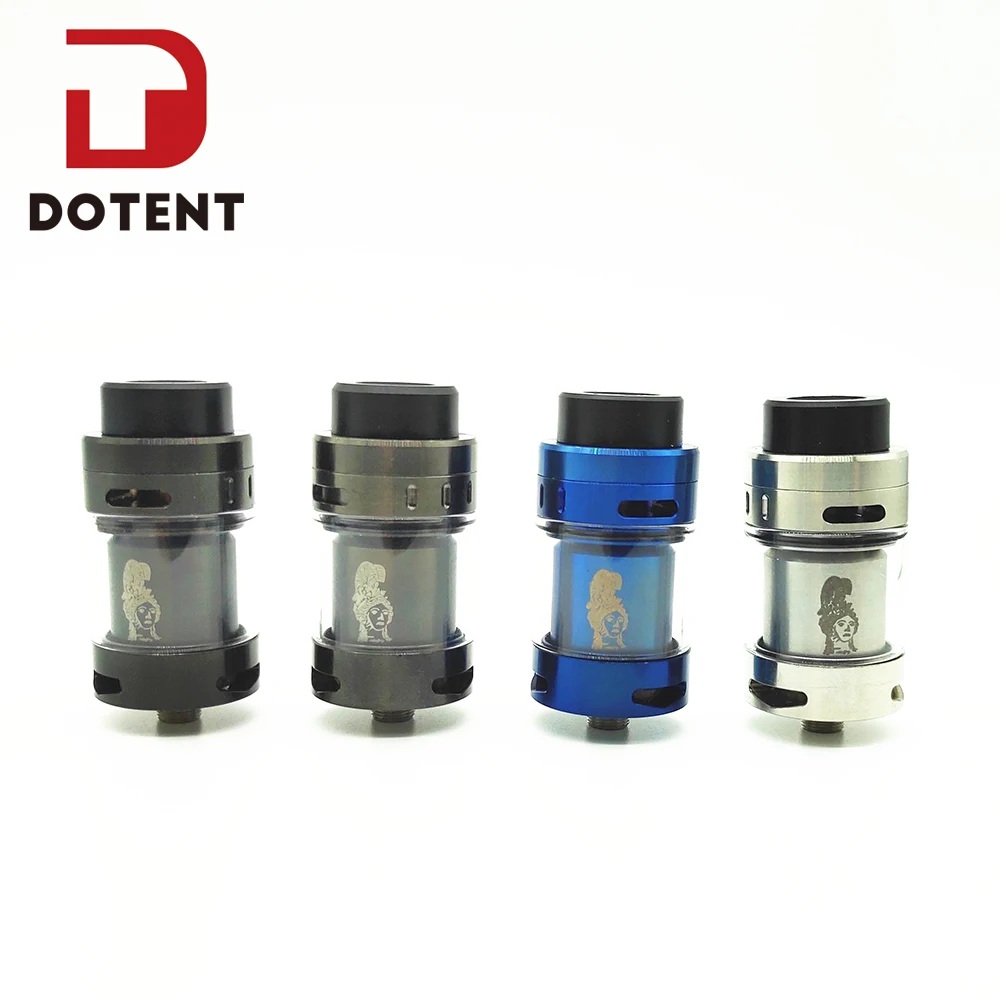 DOTENT Athena Впускной RTA атомайзер 510 нить 3 5 мл двойные катушки Регулируемый воздушный