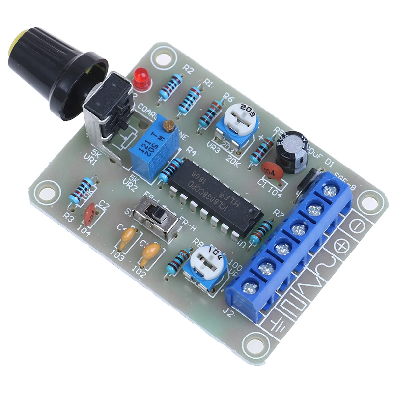 

1Set Good Quality ICL8038 Monolithic Function Signal Generator Module Kit Sine Square Triangle Best Selling