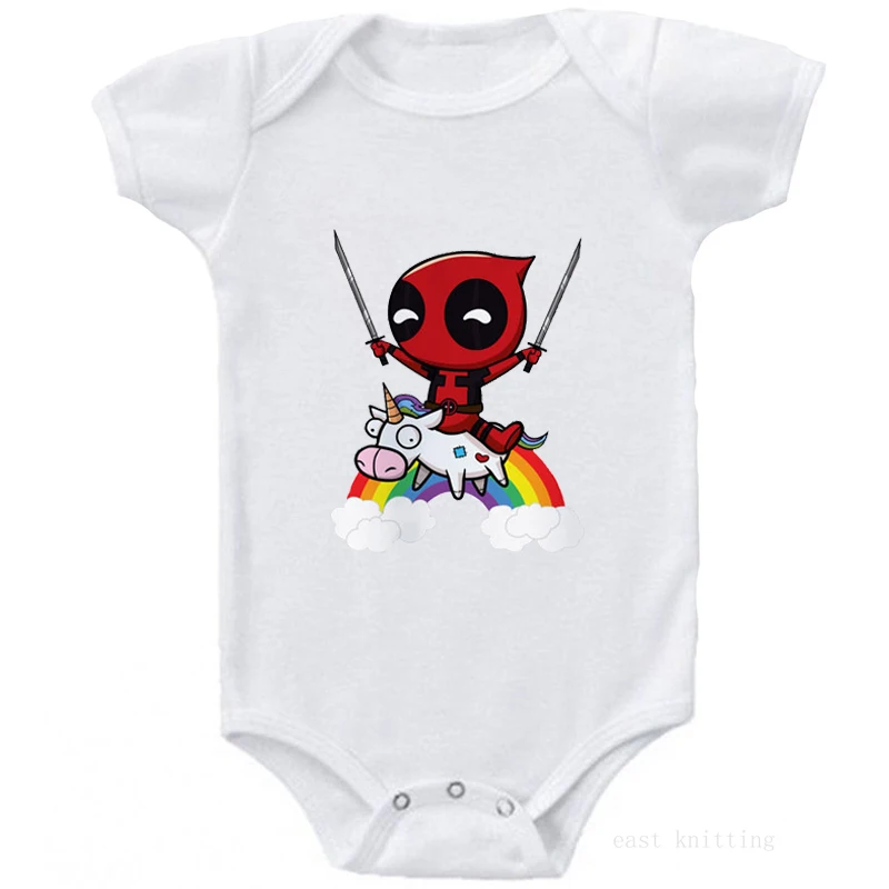 HY0912 DERMSPE/ New0-24M; комбинезон с короткими рукавами и буквенным принтом для новорожденных мальчиков и девочек; летняя одежда для малышей; цвет белый - Цвет: HY0912